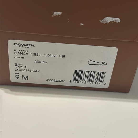 Coach Bianca Pebble Grain Ballet Flat - Picture 3 of 3